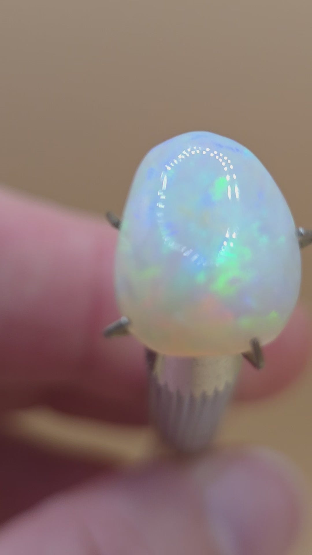 Ethiopian Welo Opal Cabochon - Freeform Style - Hand Cut & Polished - 3.7 ct