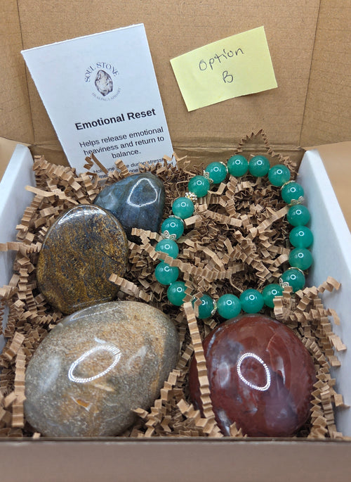 Emotional Reset Crystal Box — For Release, Balance & Emotional Support