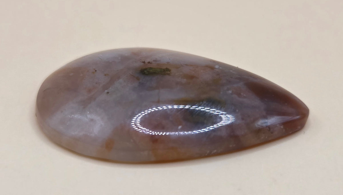 Turkish Agate Pear Shape Cabochon - 16.8 ct