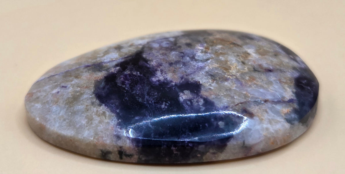 Tiffany Stone Pear Shape Cabochon - Hand Cut - 26 ct