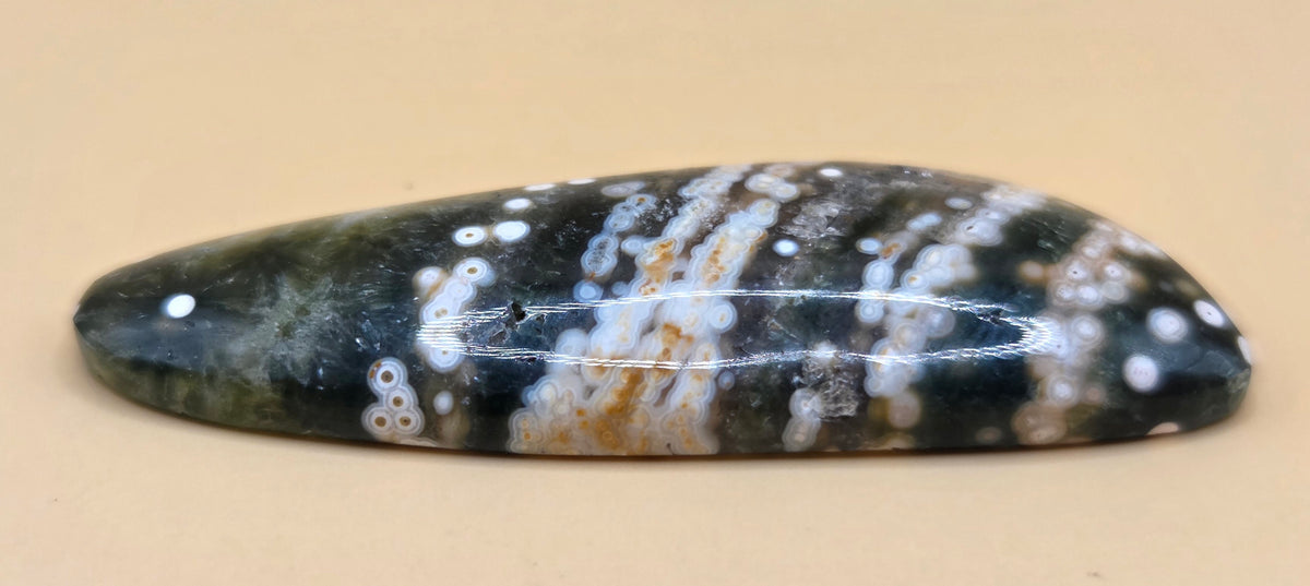 Vintage Old Stock Ocean Jasper Freeform Cabochon - 32 ct