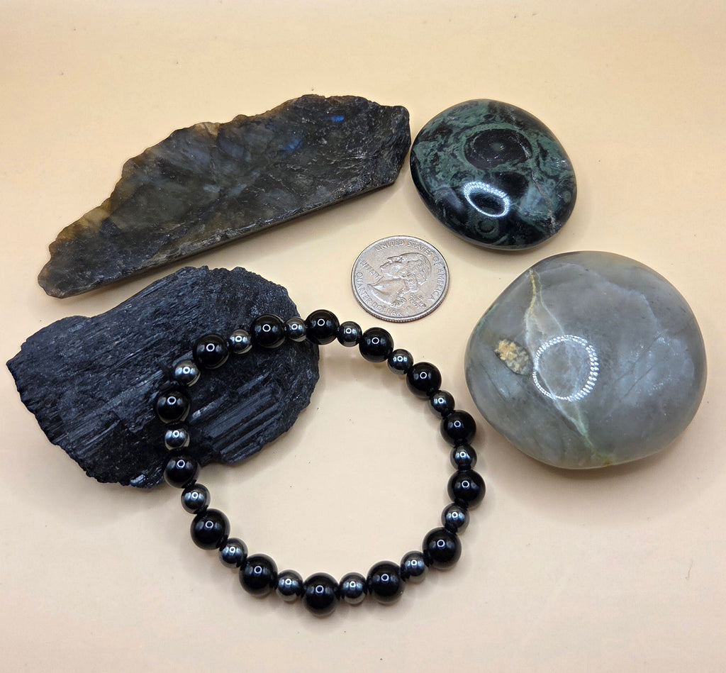 Safe & Grounded Crystal Box — For Protection, Stability & Centering