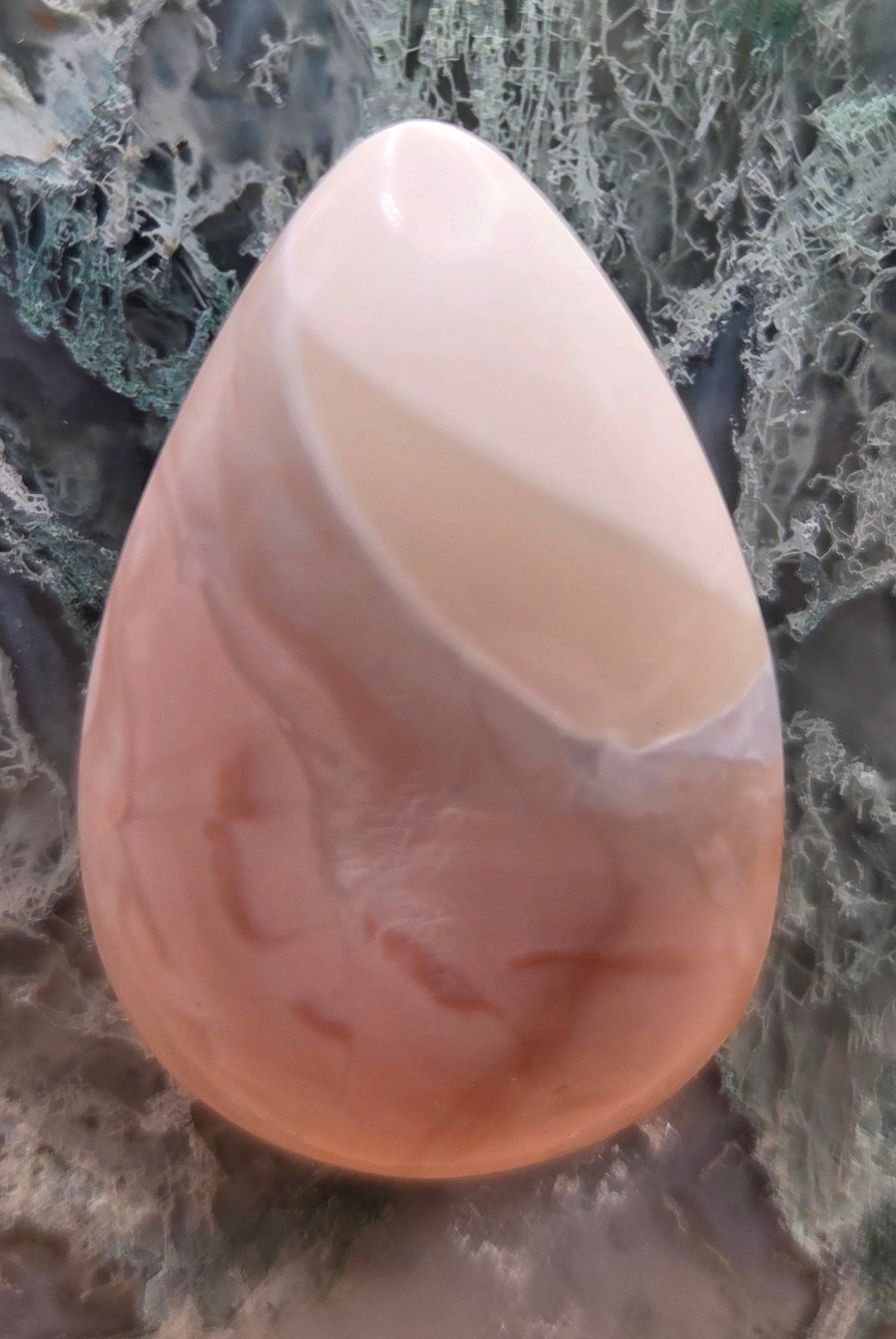 Royal Imperial Jasper Pear Shape Cabochon - 60 ct