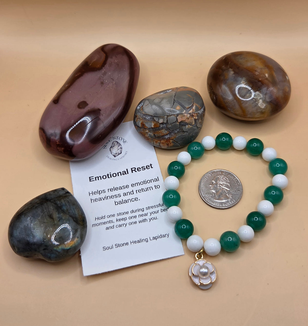 Emotional Reset Crystal Box — For Release, Balance & Emotional Support