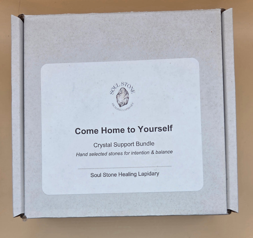 Come Home to Yourself Crystal Box — For Compassion, Care & Love