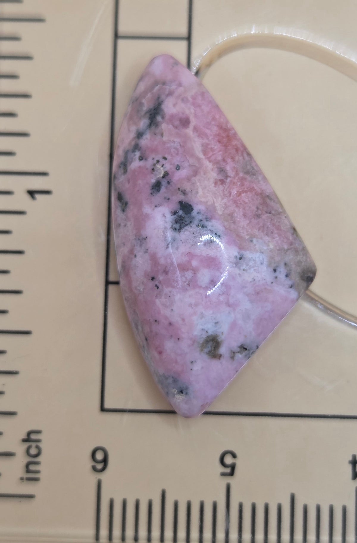 Thulite Freeform Cabochon - 23.5 ct
