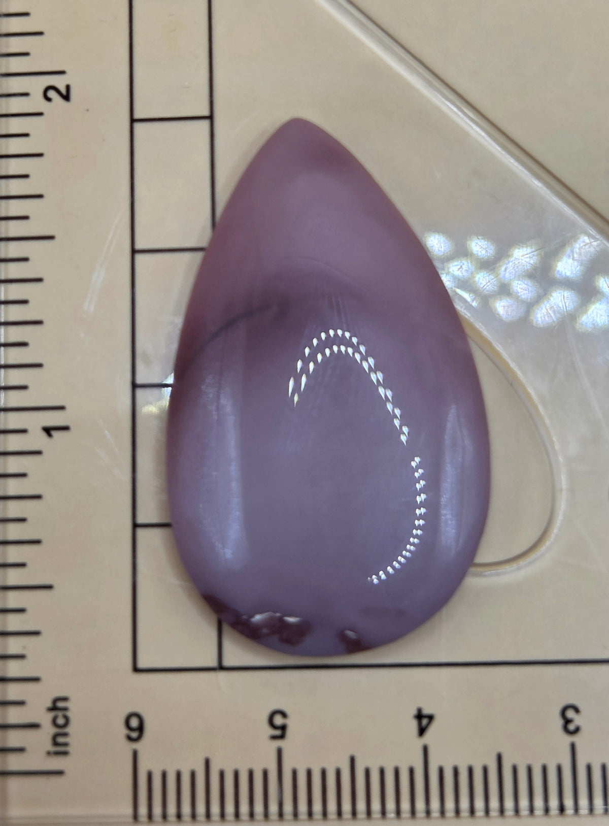 Royal Imperial Jasper Pear Shape Cabochon - 31.4 ct