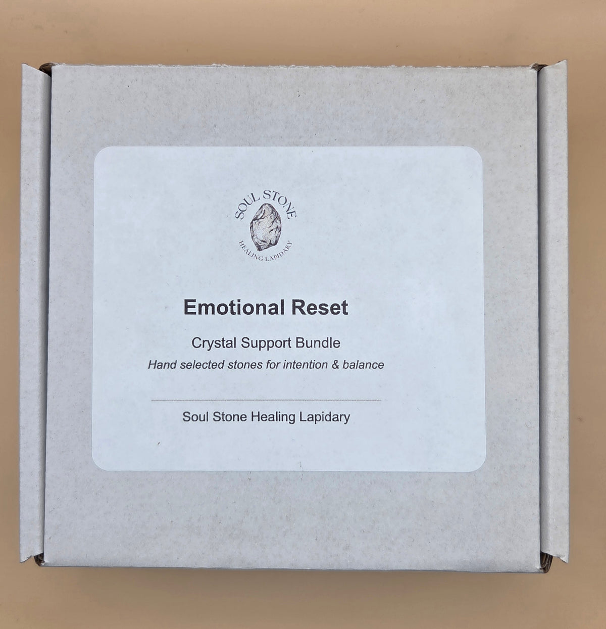 Emotional Reset Crystal Box — For Release, Balance & Emotional Support