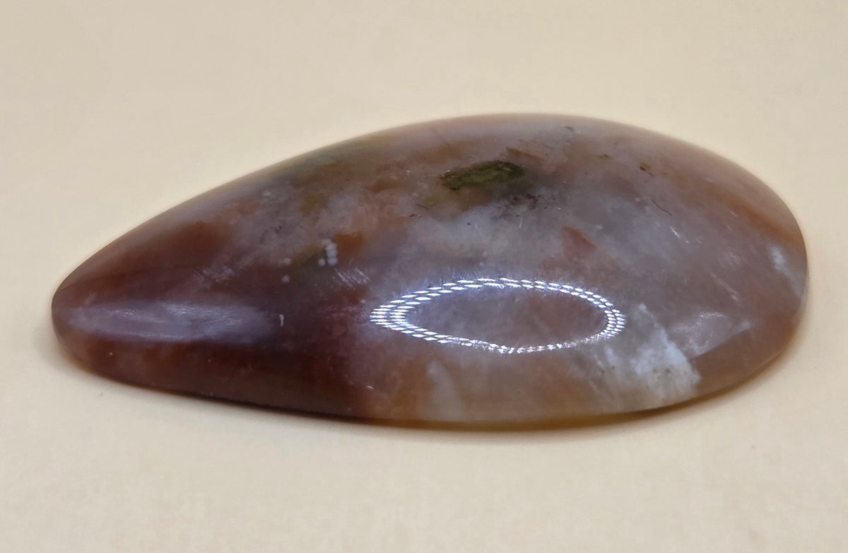 Turkish Agate Pear Shape Cabochon - 16.8 ct